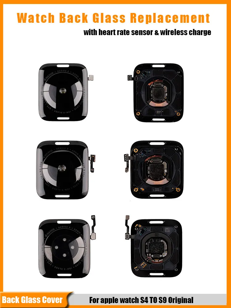 Оригинальная задняя стеклянная крышка корпуса для Apple Watch Series Ultra 12, 49 мм, задняя крышка корпуса часов, запасные части для ремонта (art.: 3920cd2de7f08) - 3920cd2de7f08