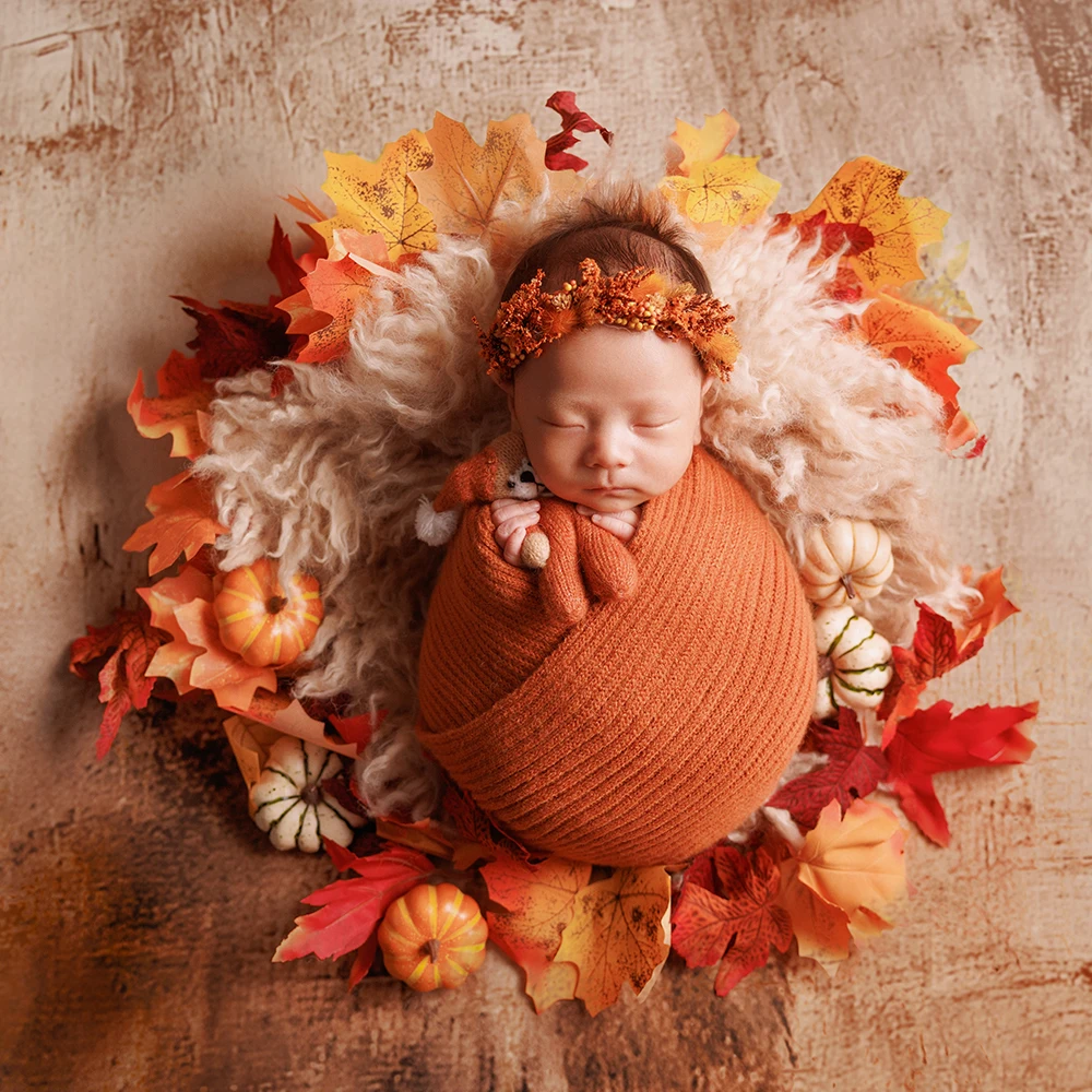 Реквизит для фотосъемки новорожденных вязаная шапка детские головные уборы