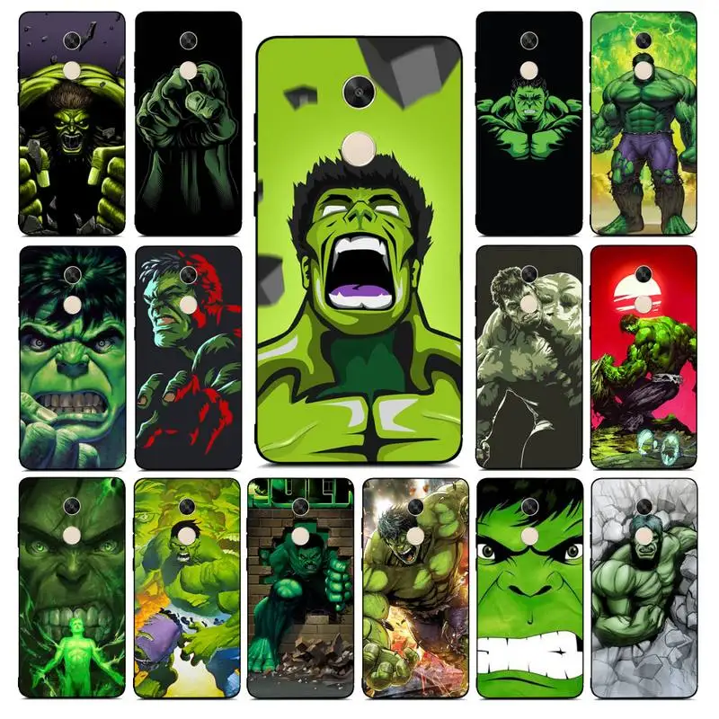 

Disney Hulk Phone Case for Redmi Note 8 7 9 4 6 pro max T X 5A 3 10 lite pro