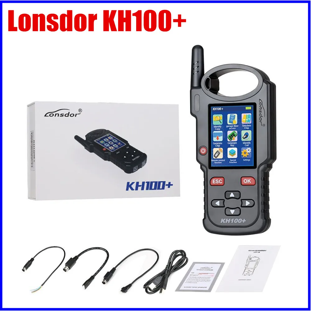 

Lonsdor KH100+ Hand-Held Remote Key Pro-grammer without Remote Key Package