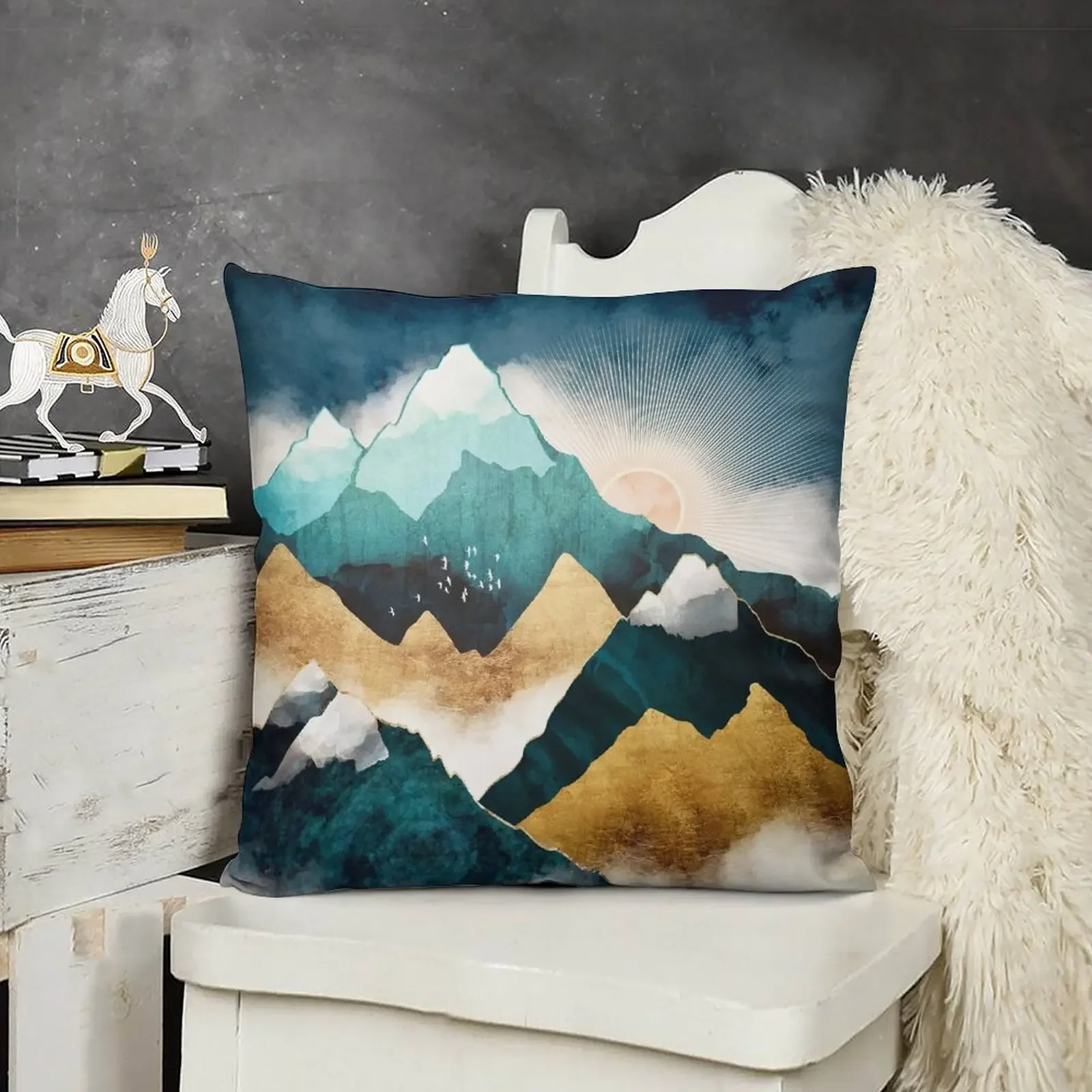 Декоративная подушка Daybreak Рождественская для дома наволочки кровати чехлы