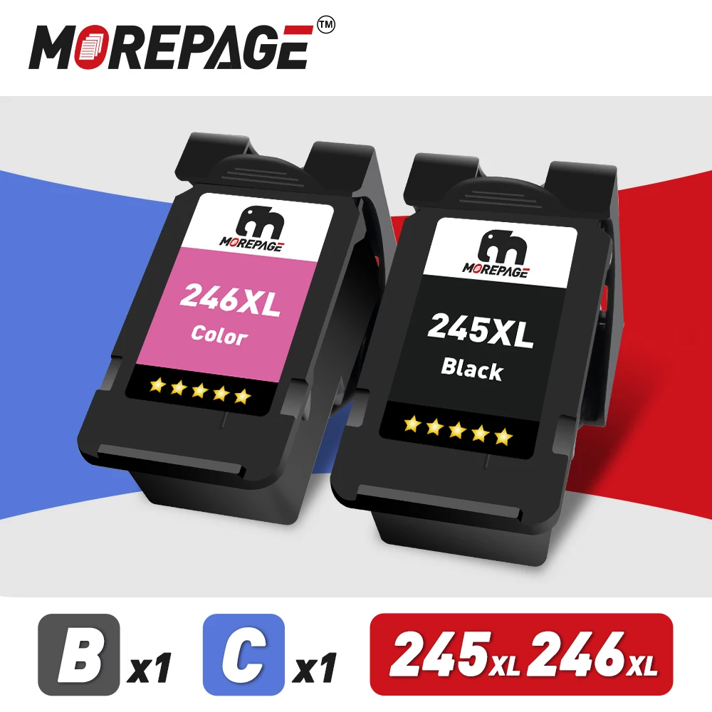 QSYRAINBOW For PG245 CL246 Ink Cartridges For Canon PG-245 246 For  MG2924 MX492 MG2520  TS302  TS3120 TS3122 Printer