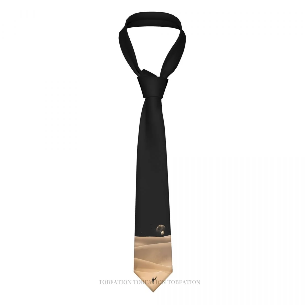 

Arrakis Movie Dune New 3D Printing Tie 8cm Wide Polyester Necktie Shirt Accessories Party Decoration