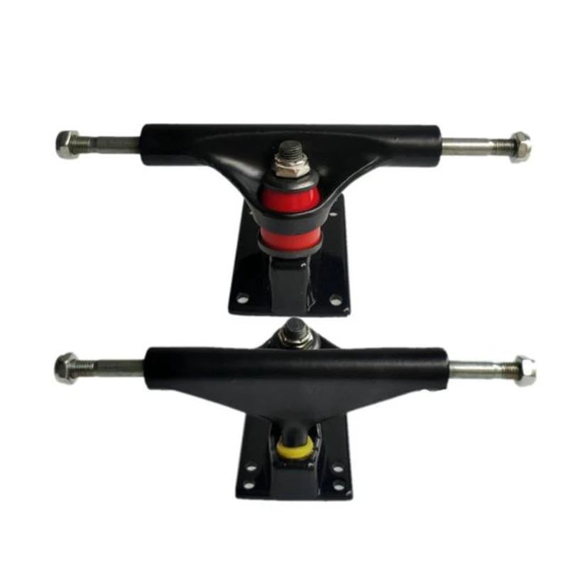 

Skateboard Bracket Four Wheel Skateboard Bridge Brush Street Board Double Warpage 5 Inch Truck Accessories