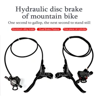 ouo mtb hydraulic disc brakes 160mm rotor caliper mineral oil pressure disc brake set bicycle components mountain clamp brakes