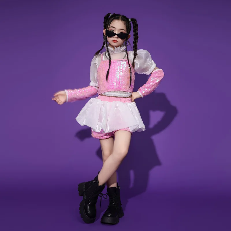 Женский костюм в стиле хип-хоп для джазовых танцев