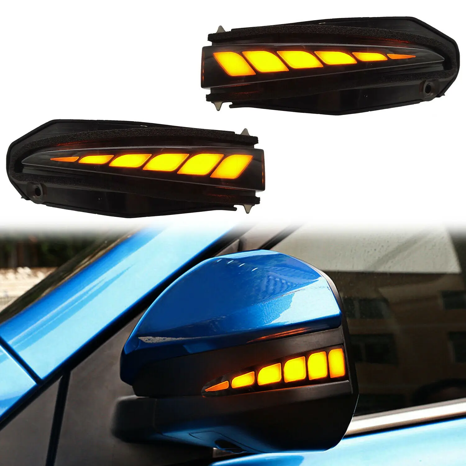 

Side Mirror Sequential Dynamic Turn Signal Light For Toyota RAV4 XA40 2013-2018
