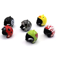 6 pcs pet chicken helmet funny cute chicken head protect gear safety helmet for ducklings parrots chickens small poultry
