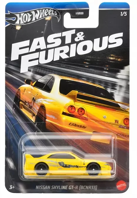 Автомобили Hot Wheels 1966 CHEVY IMPALA NISSAN SKYLINE GT-R(BCNR33) 350Z CUSTOM 1/64 Металлическая литая модель