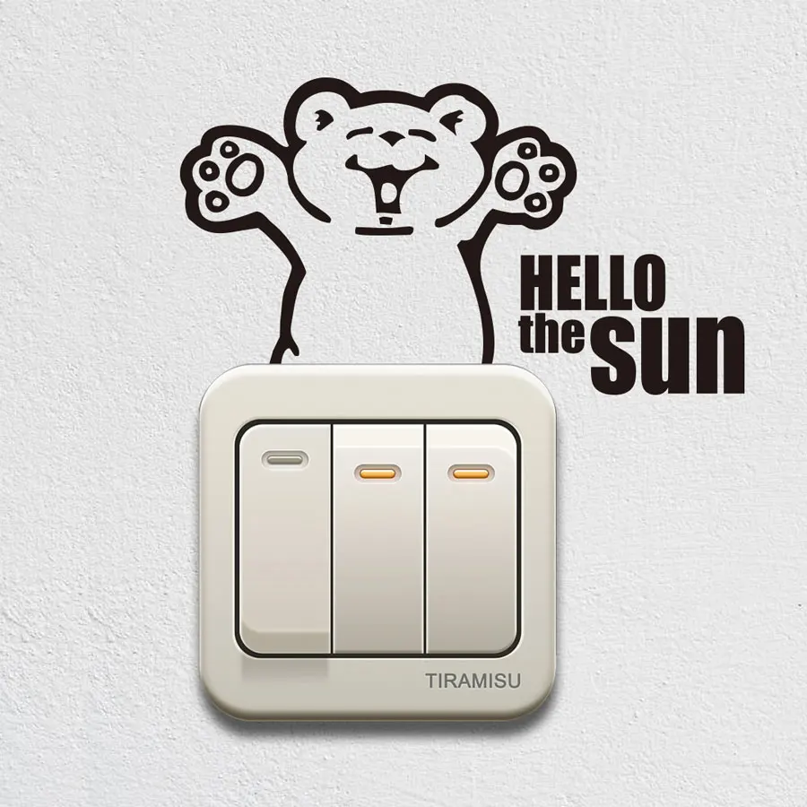 4 шт. наклейки на стену для детской комнаты