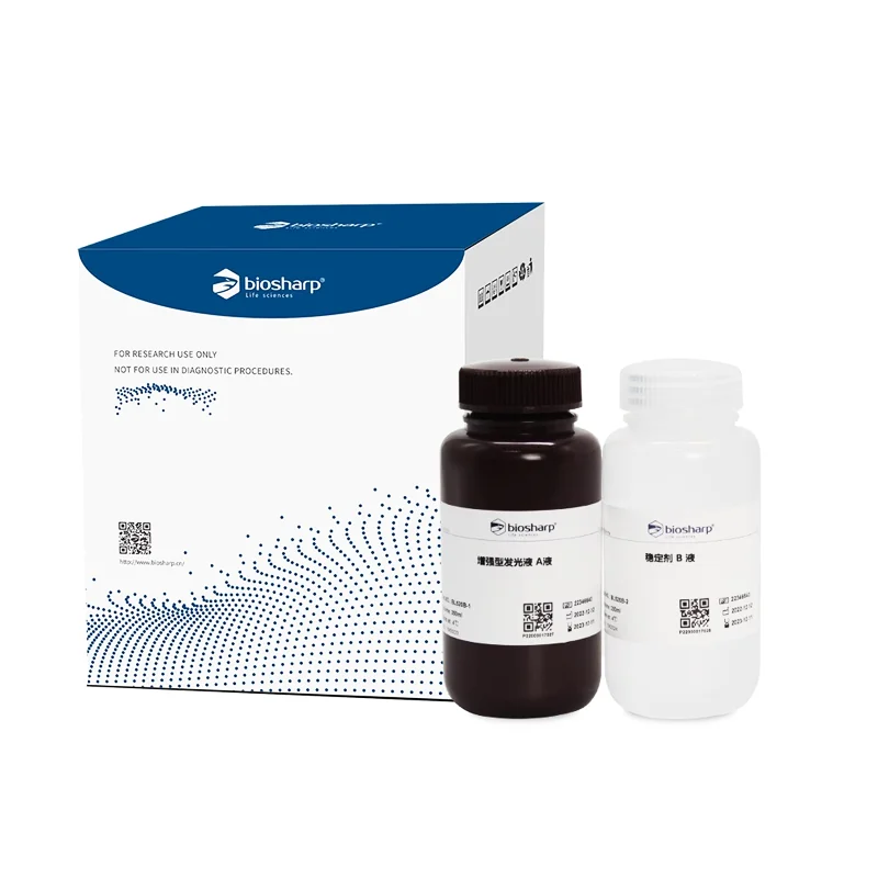 Фото BIOSHARP Сверхчувствительная химилумирующая подложка ECL для улучшенного обнаружения в оригинальном продукте Research of Western Blot Protein №2