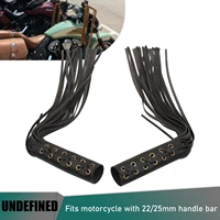 78 motorcycle grips cover leather fringed hand grip 25mm handlebar grips for indian roadmaster custom moto chief vintage