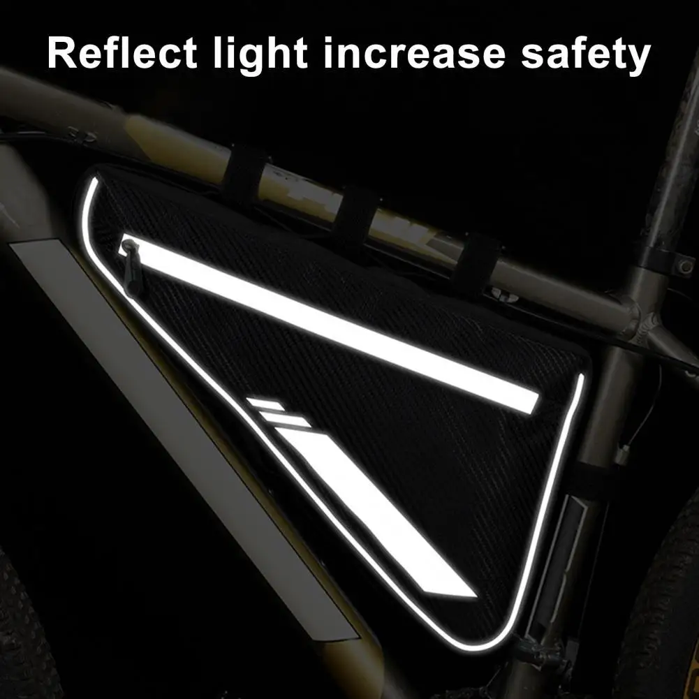 

Bike Bicycle Bag Rainproof Large Capacity MTB Road Frame Bag Triangle Pouch Waterproof Caulking Bag Pannier Accessories