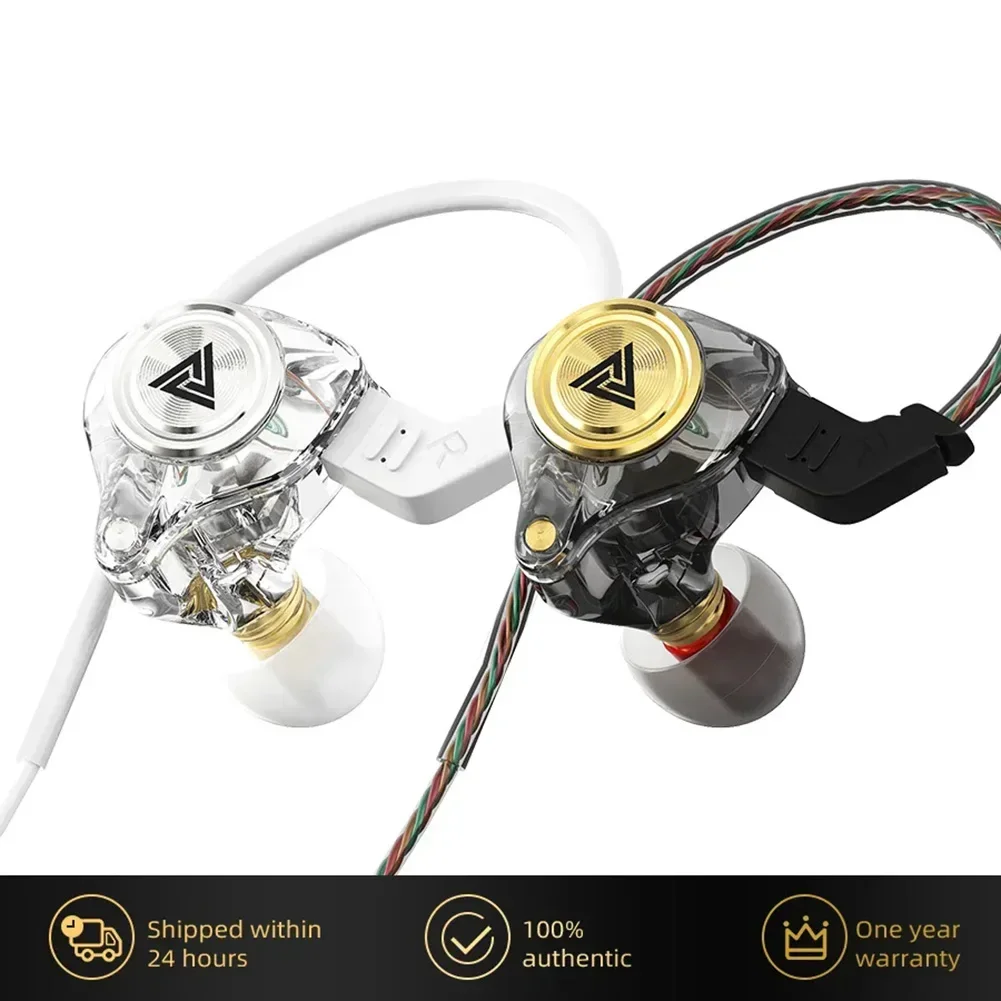 QKZ AK3 FiLe Проводные наушники с микрофоном HIFI Сабвуфер Наушники шумоподавлением