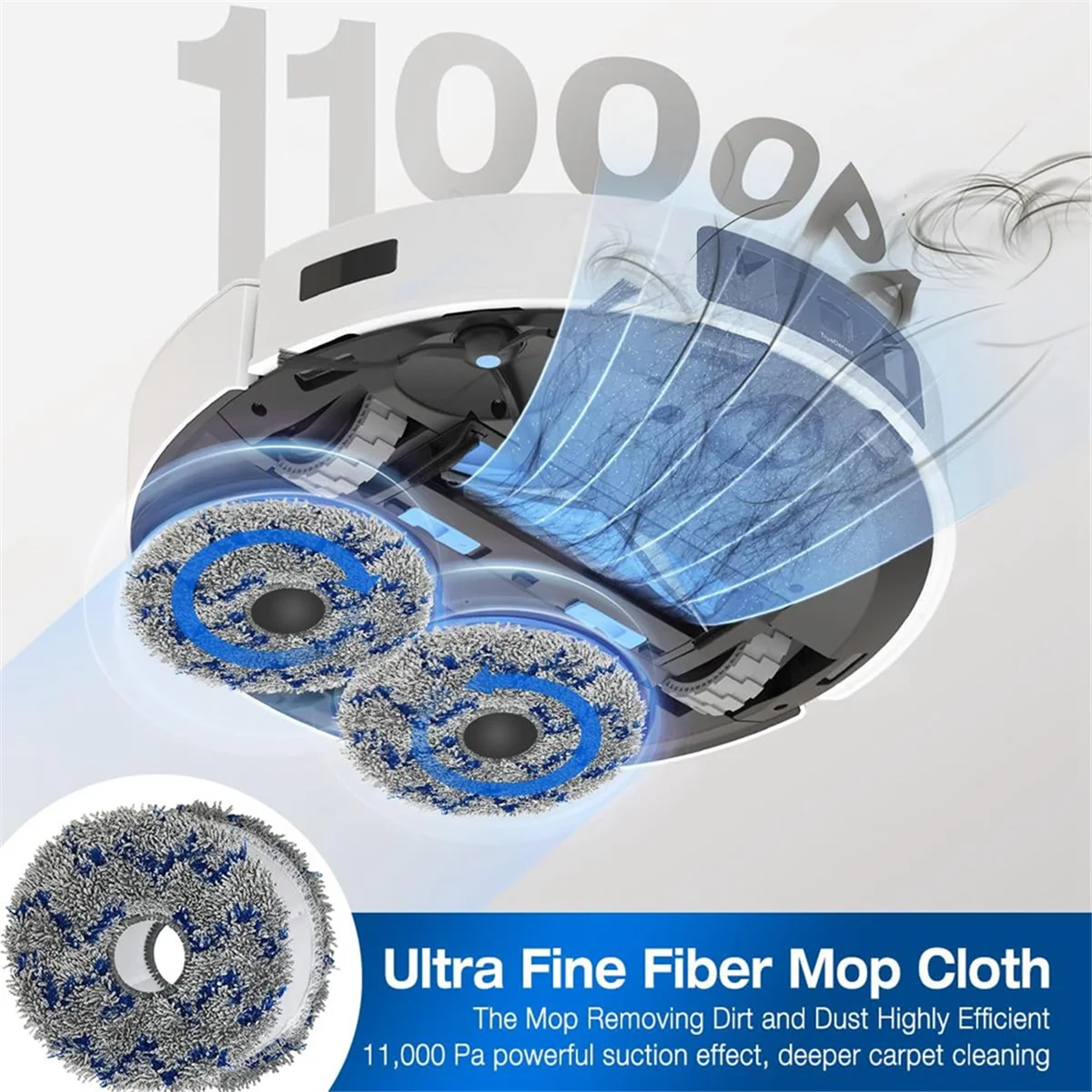 Для ECOVACS DEEBOT T30 Omni/T30 PRO Omni робот-пылесос боковая щетка Hepa фильтр швабра тканевые