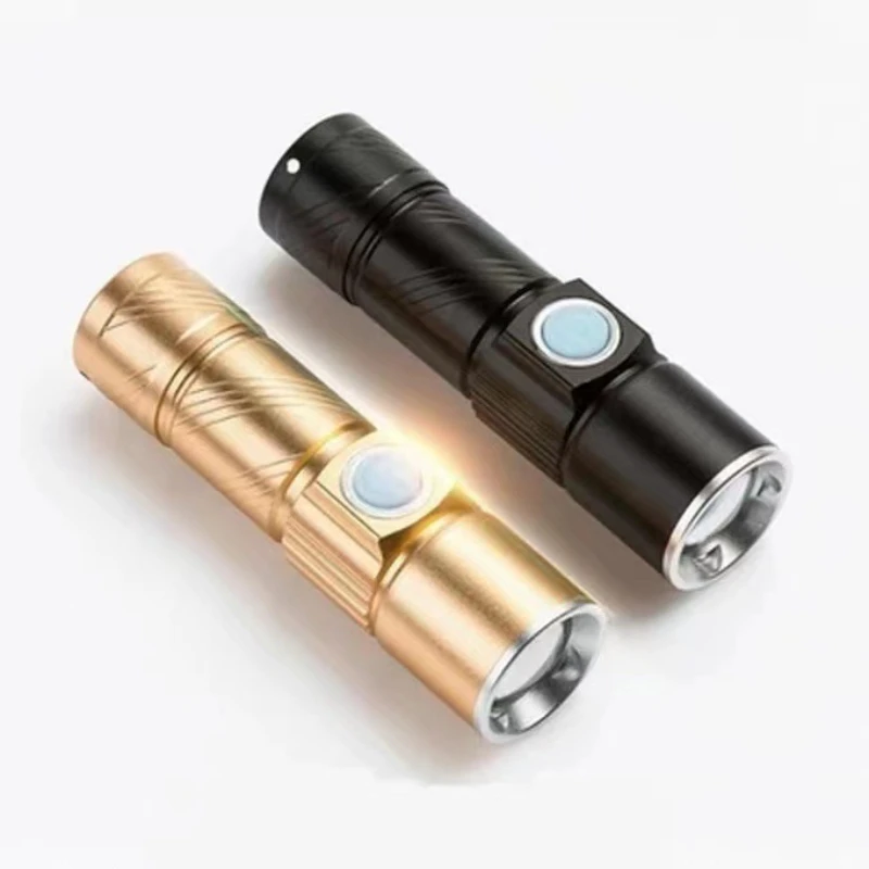 

Светодиодный мини-фонарик со встроенным литиевым аккумулятором и увеличением