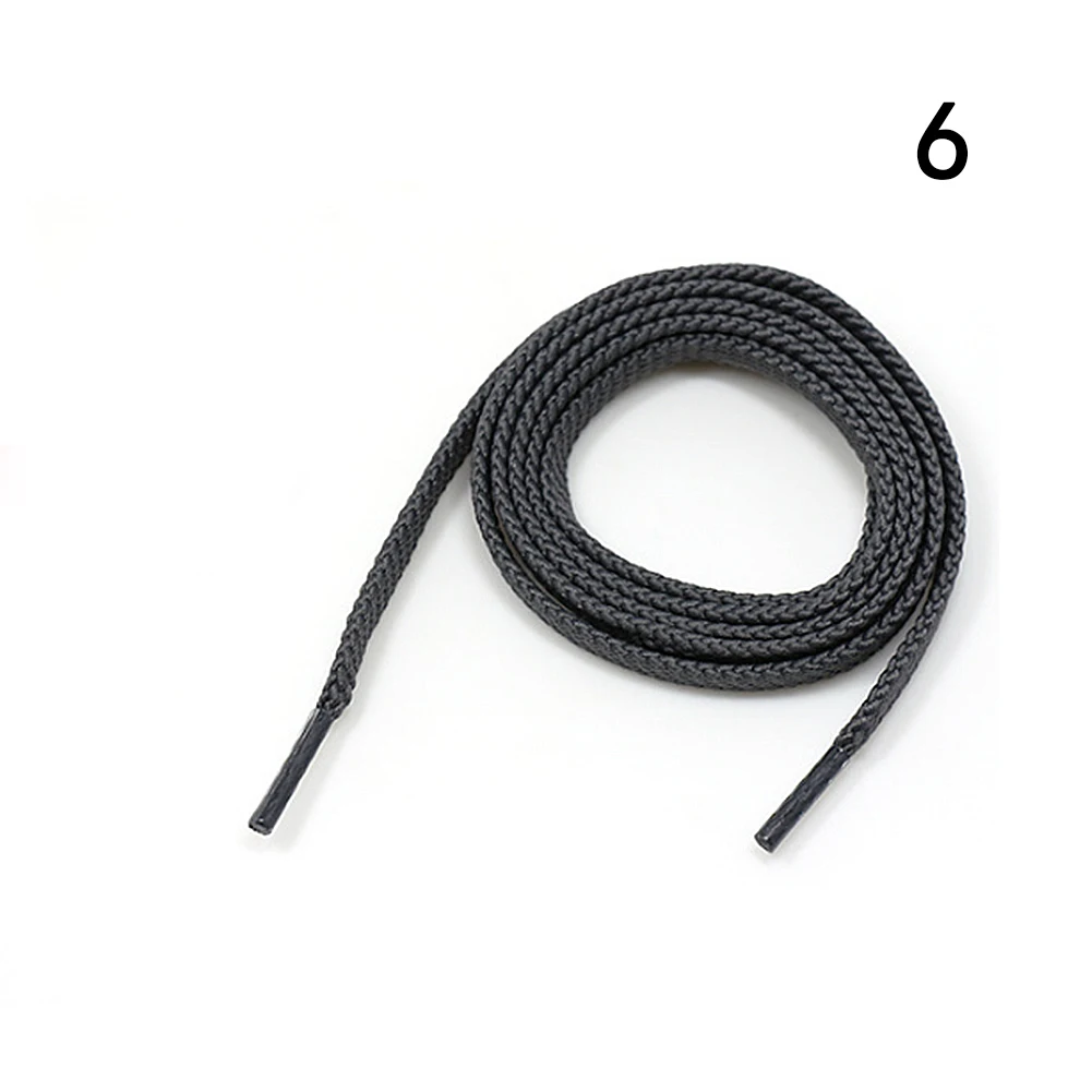 1 Pair Shoelace Fashion Polyester Sneaker Shoe Lace Solid Color  Shoestrings Double Layer Hollow Flat Shoelaces 120CM Length