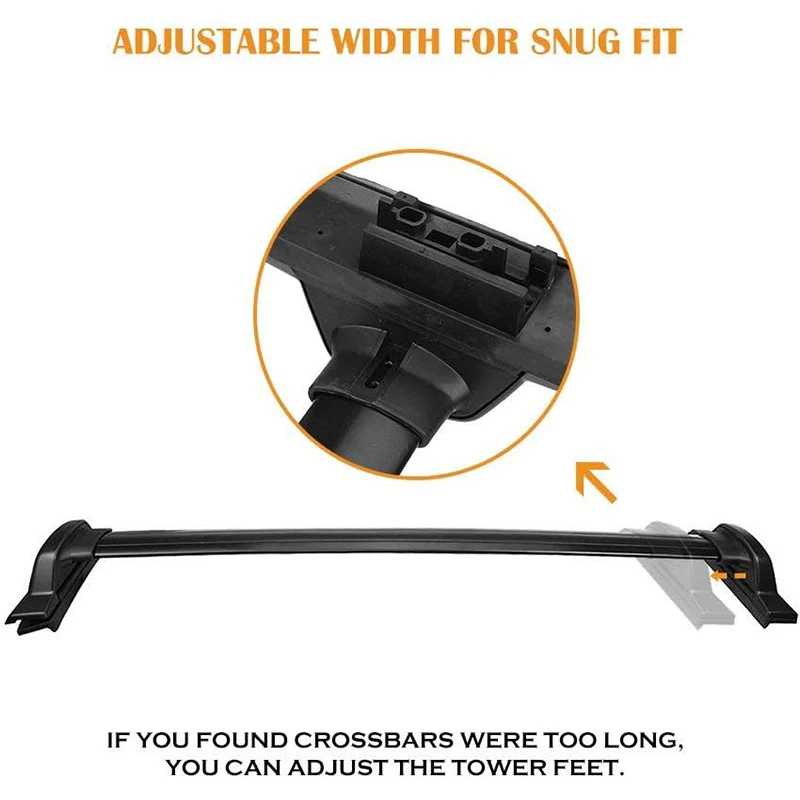 Фото Багажник на крышу автомобиля в стиле OEM для Honda CRV CR-V 2007-2011, поперечины для перевозки багажа, аксессуары для рейлингов №3