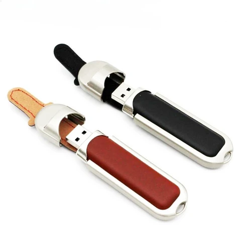 JASTER Pen Drive кожаный 128 ГБ