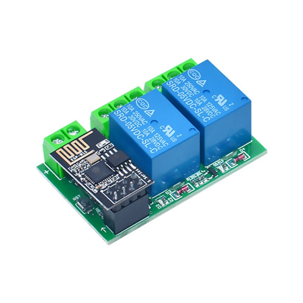 ESP8266 ESP-01/01S Одноканальный двухканальный релейный модуль WIFI