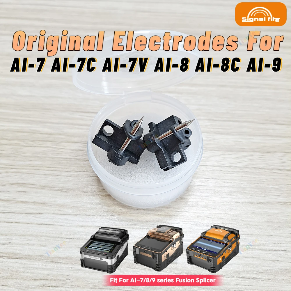 Оригинальные электроды Signalfire AI-7 AI-7C AI-7V AI-8 AI-8C AI-9 для оптического волоконного сплайсера Splicing Machine on.