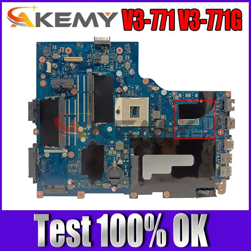 

For Acer V3-771 V3-771G laptop motherboard NBRYR11001 NB.RYR11.001 VA70 / VG70 REV2.1 HM77 DDR3 100% test work