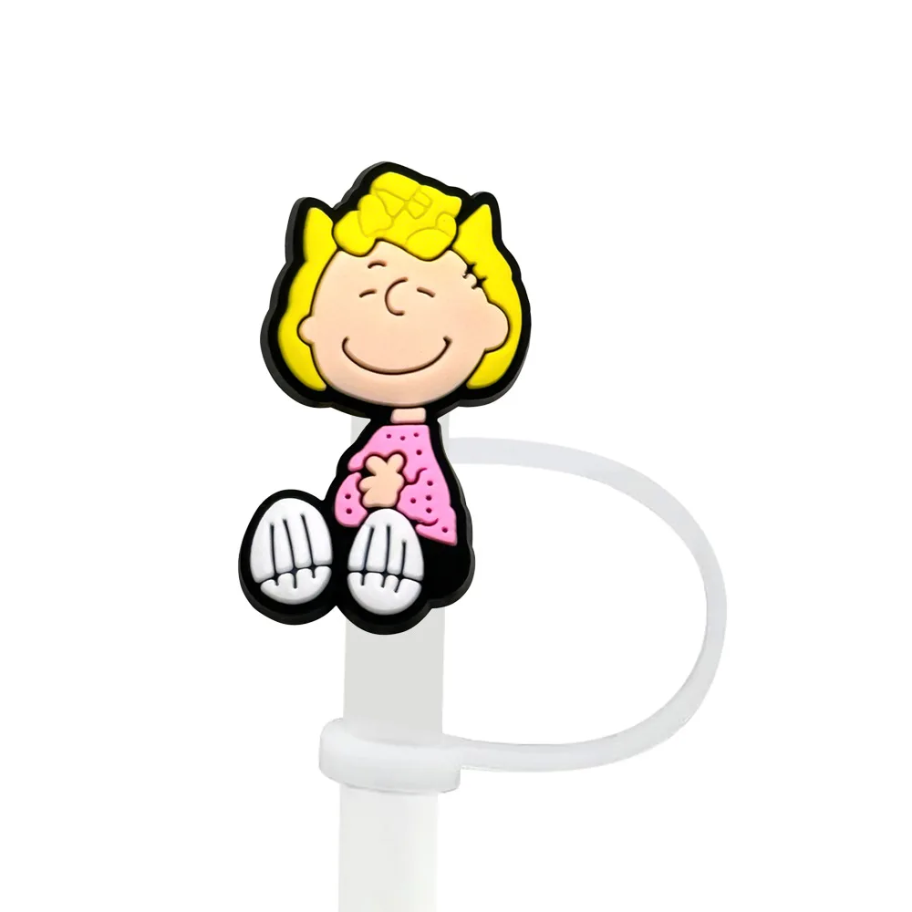 Соломенный колпачок Snoopy мягкая резина 8-10 мм соломенный чехол декоративная