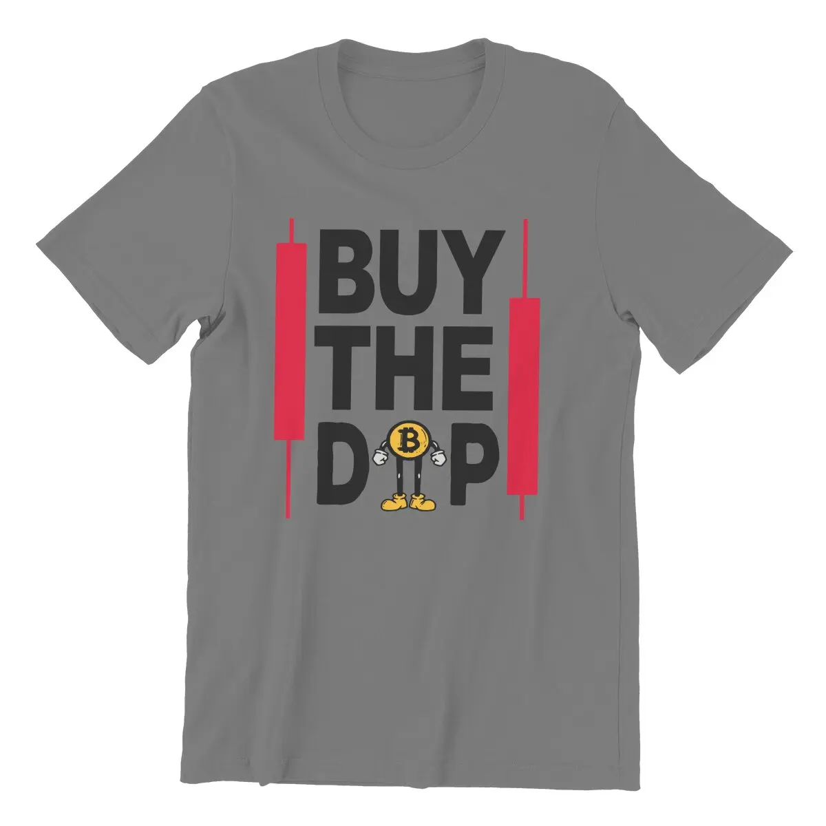 

Buy The Dip Men's T Shirts Funny Crypto Quotes Humorous Tee Shirt Short Sleeve Round Neck T-Shirts Cotton Gift Idea Clothing