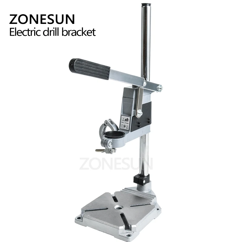 Фото ZONESUN: Фиксированный держатель для электрической дрели, кронштейн для шлифовальной машины Dremel, подставка-зажим, аксессуары для шлифовальных машин для деревообработки №4