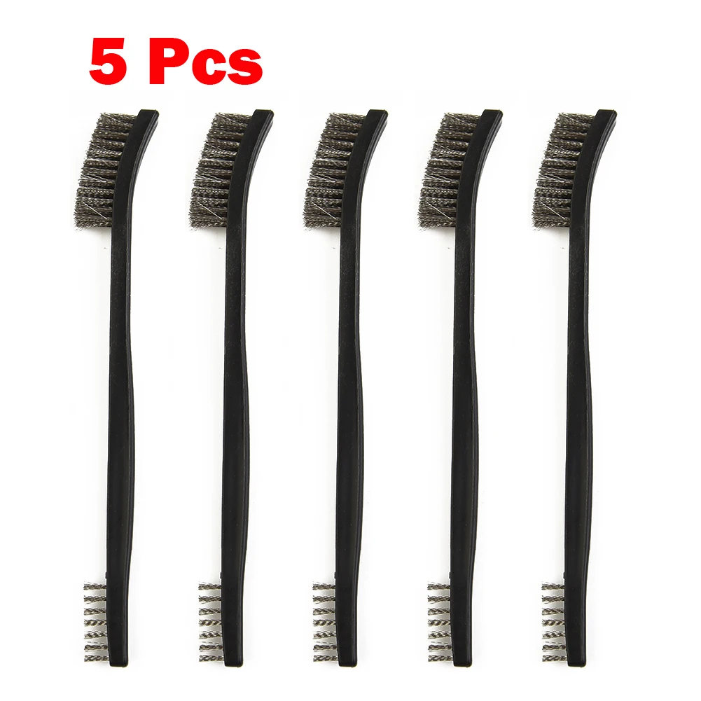 

Hand Tools Brush Vents Exquisite Hot Wire Brushes 170mm Cleaning Polishing Double Head Metal Rust High Quality