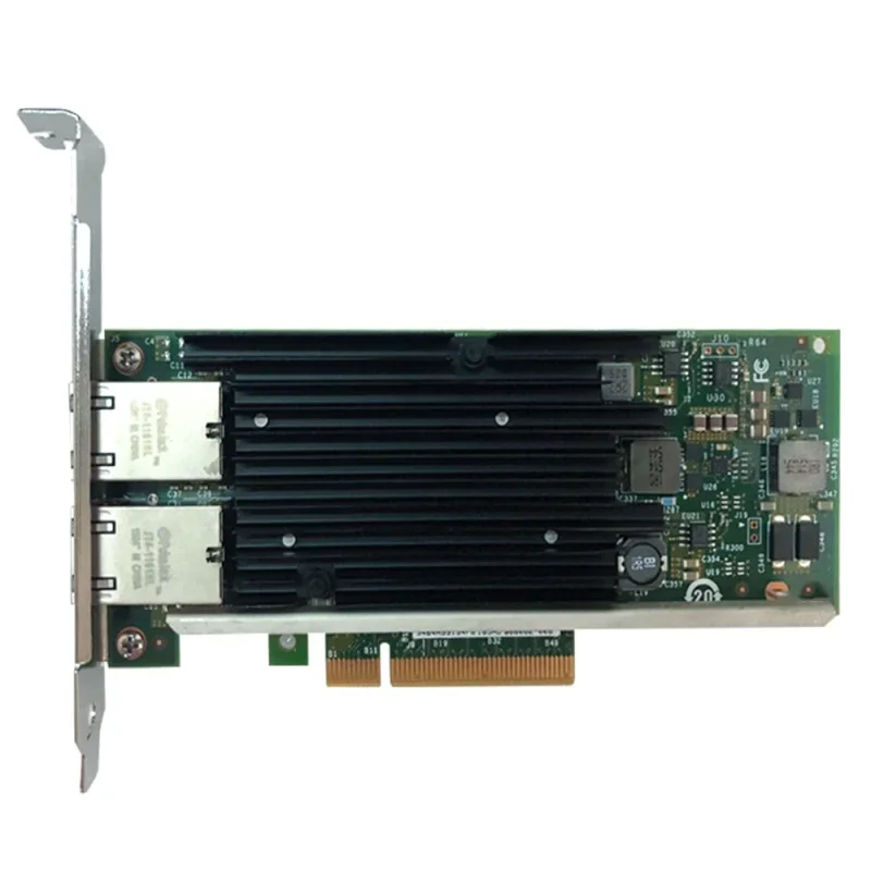 X540-T2 716589 -001 717708 561T 10 Соединенная двухпортовая сетевая карта Сервер Ethernet Гбит