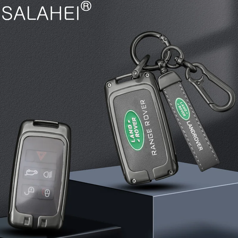 

Car Key Case Cover Smart Remote Protection Shell For Land Rover Range Rover Sport Evoque Velar Discovery 5 2018 2019 Accessories