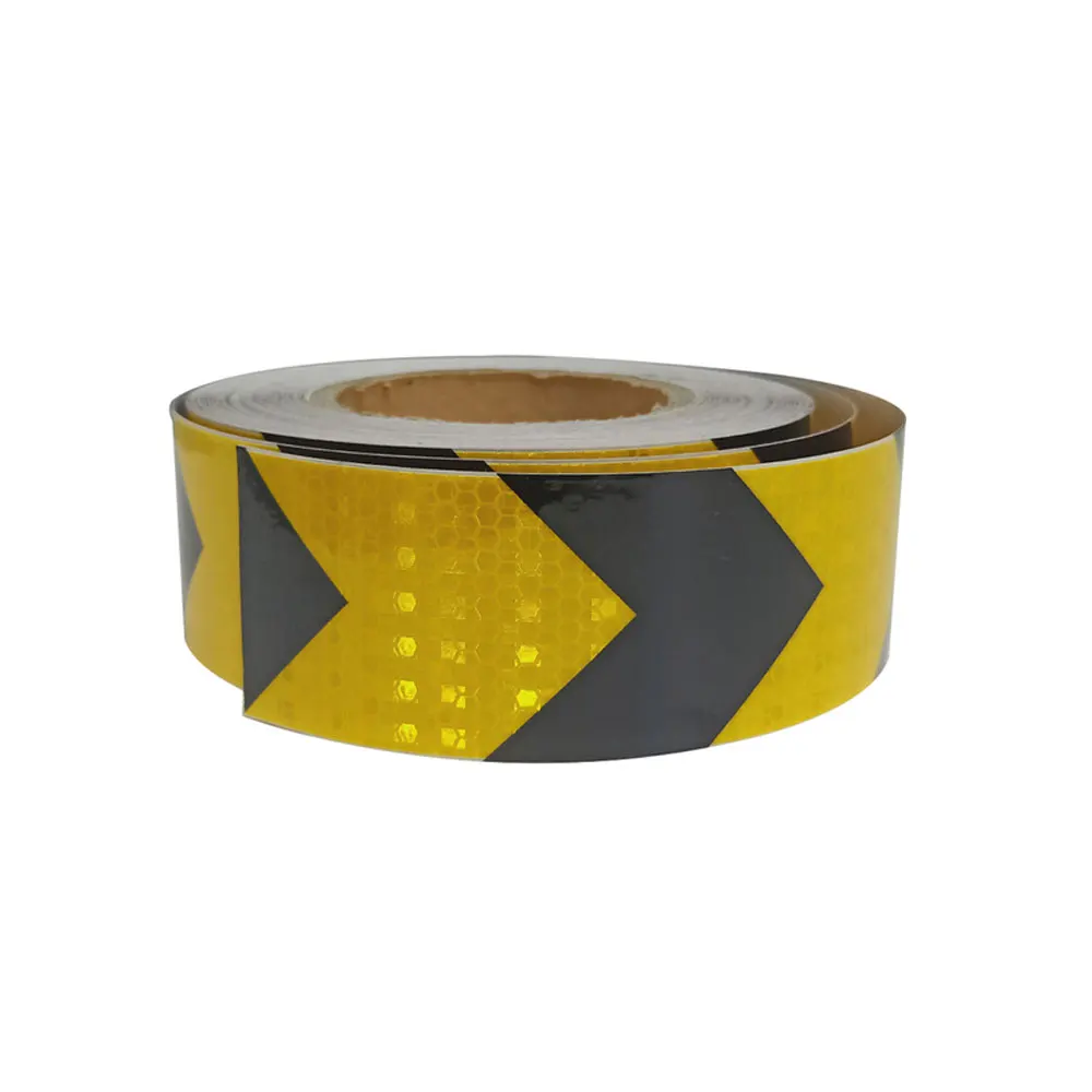 Автомобильная светоотражающая наклейка, знак безопасности, предупреждающие отражающие полосы, лента для автомобиля, велосипеда, грузовика, прицепа, отражение, декор, аксессуары