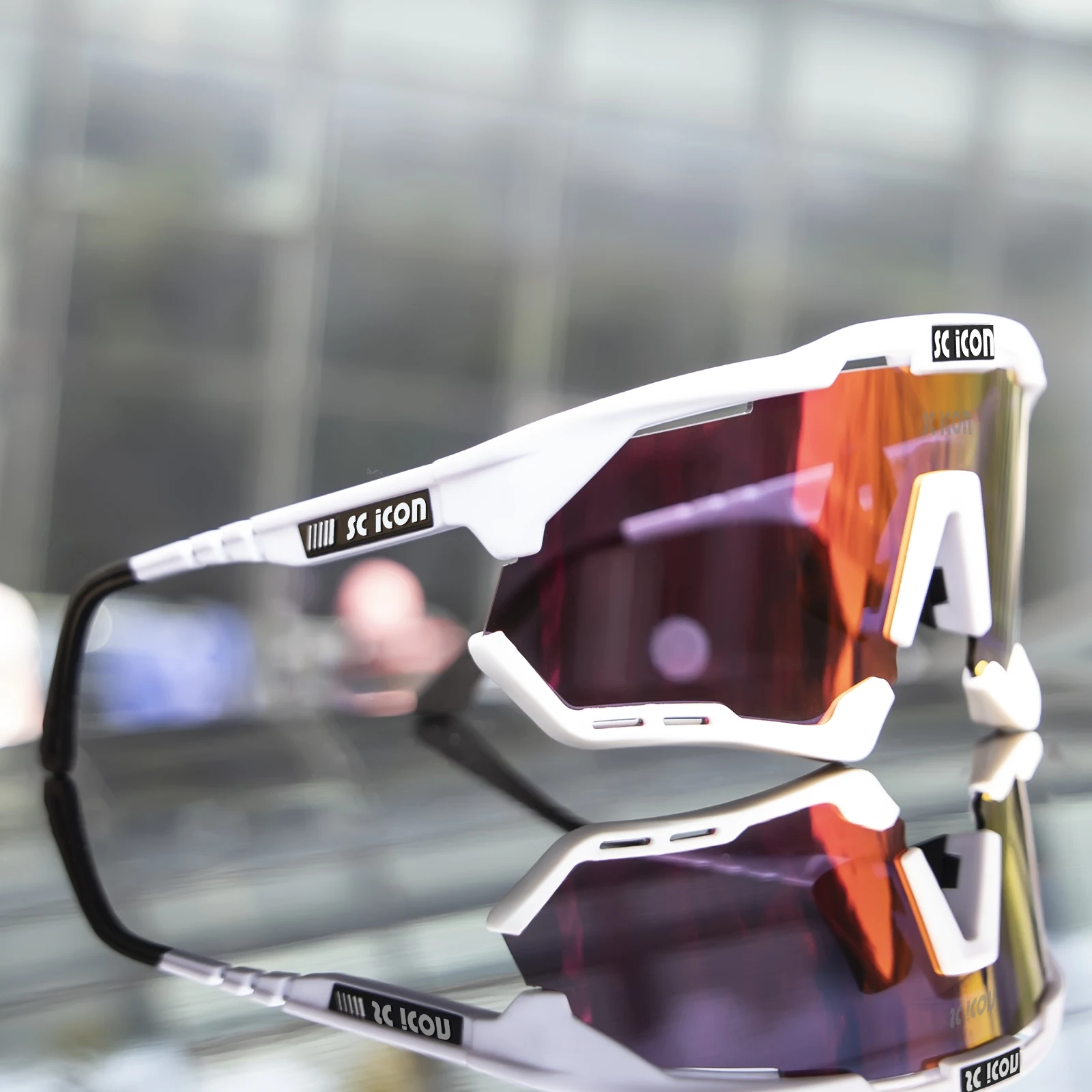 Спортивные фотохромные велосипедные очки дорожные мужские уличные