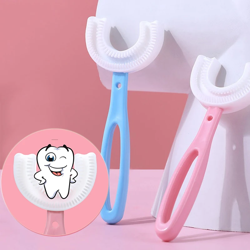 

Children'S Infant Toothbrush U Silicon Toothbrush Mouth-Cleaning Teeth Care For Teeth Cleaning Child Baby Brush Dental Care