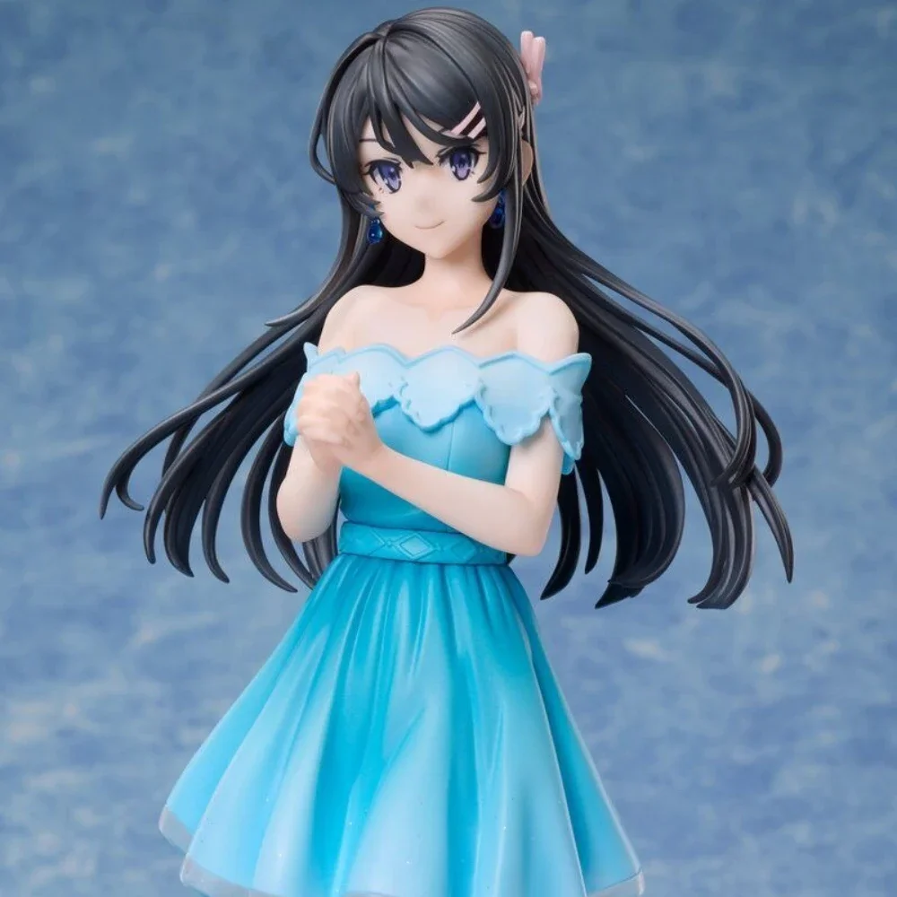 Фото В наличии ElCOCO Seishun Buta Yarou Wa Bunny Girl Senpai No Yume Wo Minai Sakurajima Mai 1/7 Houseki Ver. Фигурки-модели 27 см №2