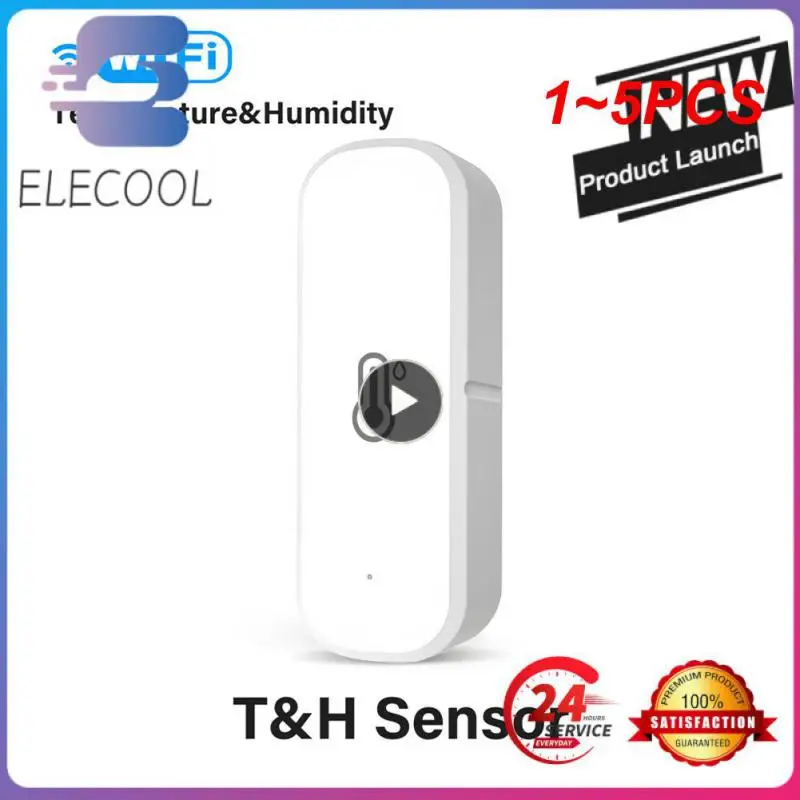 

Датчик влажности и температуры Zigbee 3,0 Wi-Fi, 1-5 шт.