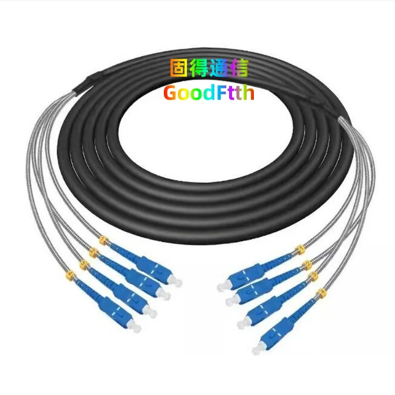 Патч-корд FTTA CPRI RRU BBU SC — SC UPC 4-ядерный кабель SM LSZH 4C GoodFtth (art.: 3920d282ba17b) - 3920d282ba17b