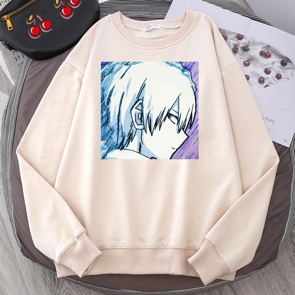 Мужские свитшоты с длинным рукавом и надписью My Hero Академия |