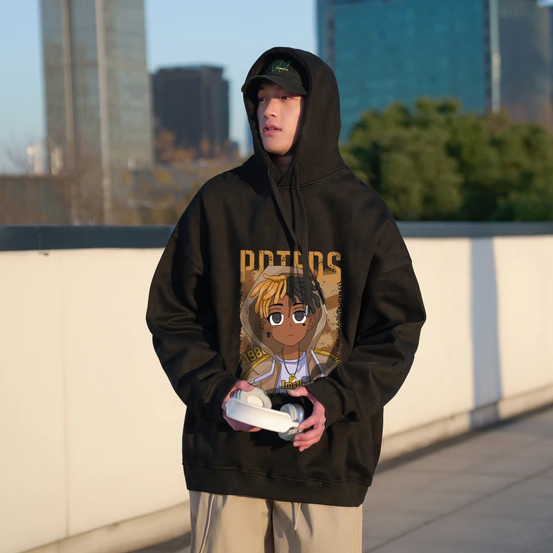 

Cityboy! Мужская Весенняя толстовка с капюшоном 320 г высокого качества