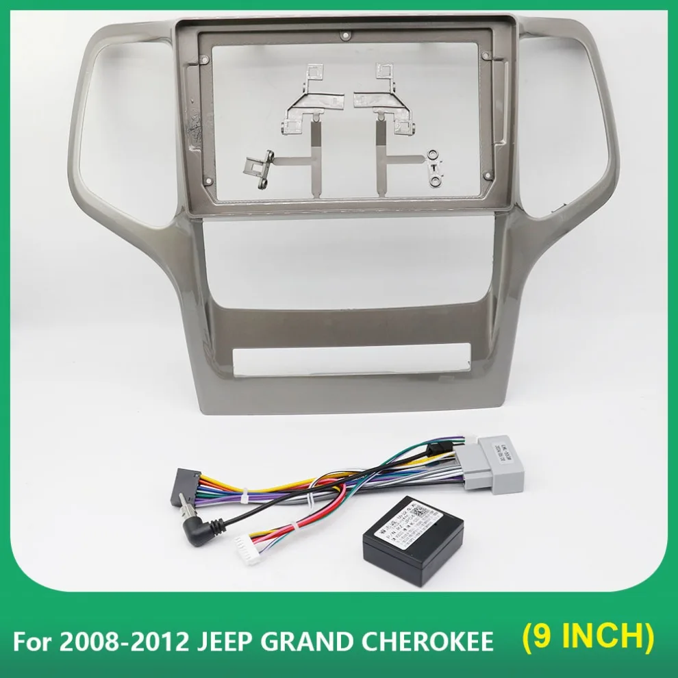 Рамка автомобильного радио 2008-2012 JEEP GRAND CHEROKEE (9 дюймов) Установка Fascias Dash 2-диночная