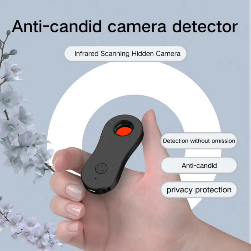 

Portable Hotel Anti-spy Hidden Camera Detector Prevent Monitoring Wireless Signal Detector Camera Detector Protective Your Priva