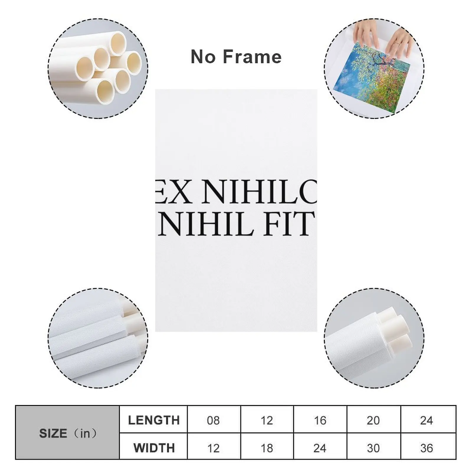 ex nihilo nihil fit холст картина декор спальни большие картины современные украшения