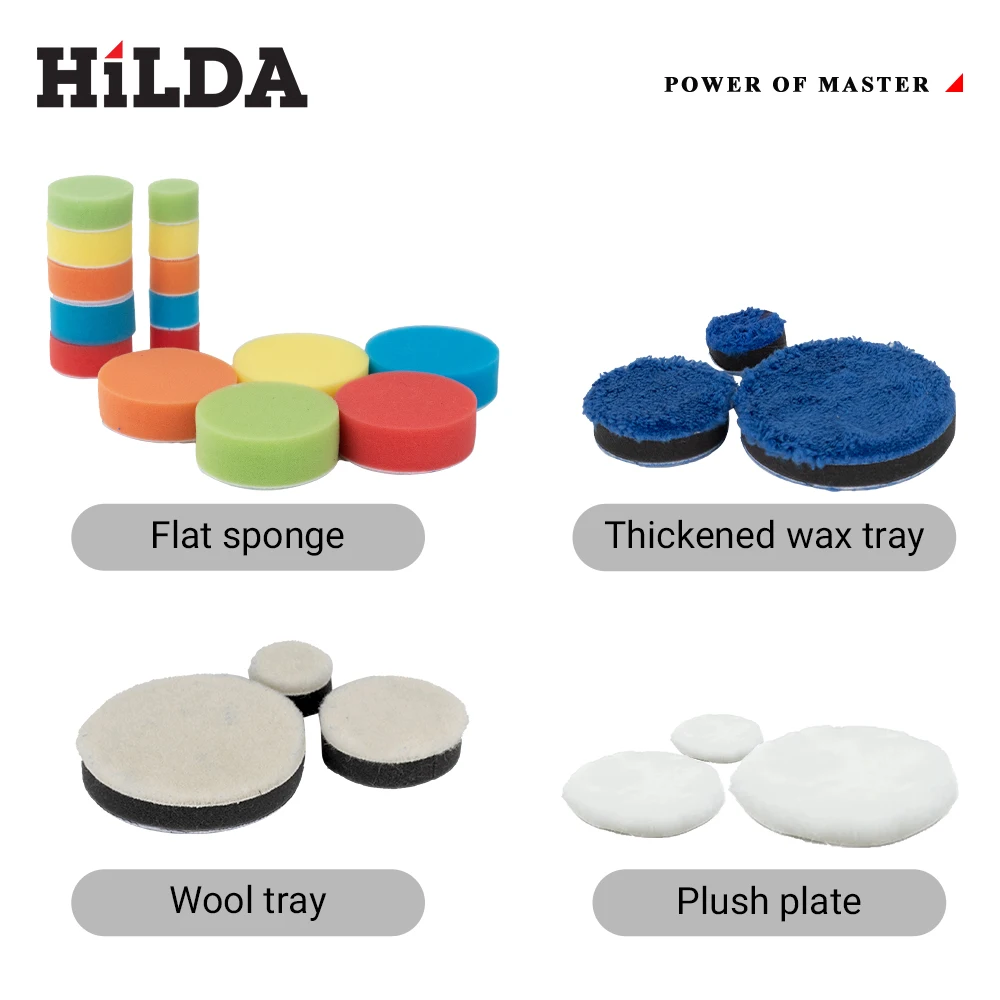 27 шт. набор подушечек для полировки мотоцикла