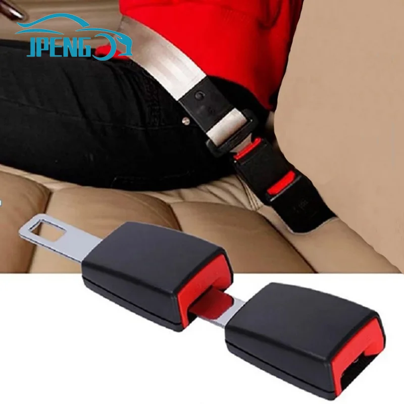 

1pcs Universal Steel Car Safety Seat Belt Extender Clip Buckle Plug 12cm For Pregnant Woman Interior Accessories