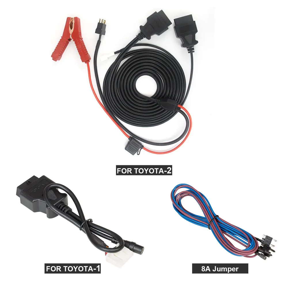 OBDSTAR Toy-ota-1 + Toy-ota-2 + 8A All Keys Lost Adapter for X300 DP Plus and Pro4