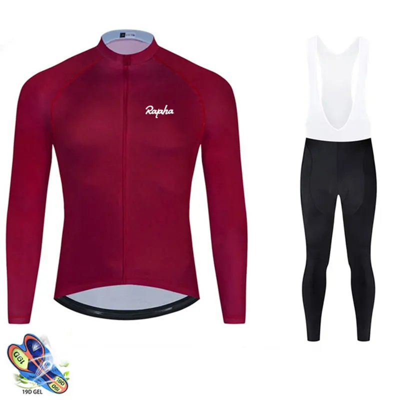 

Cycling Team Jersey Set Ropa Ciclismo 2023 Road Bicycle Wear Racing Men Long Sleeve Mountian Bike Shirt Summer Cycle Clothes