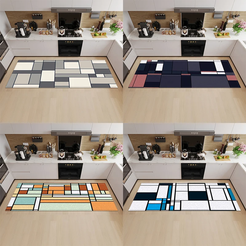 

Nordic bedroom room carpet entrance kitchen door mat bathroom non-slip floor mat children's balcony tatami mat home decoration