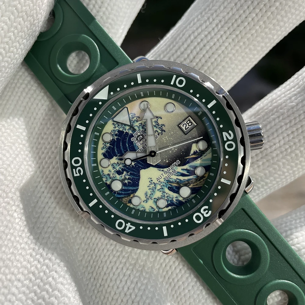 Часы STEELDIVE Tuna NH35 Мужские механические с сапфировым стеклом 300 м | Наручные часы