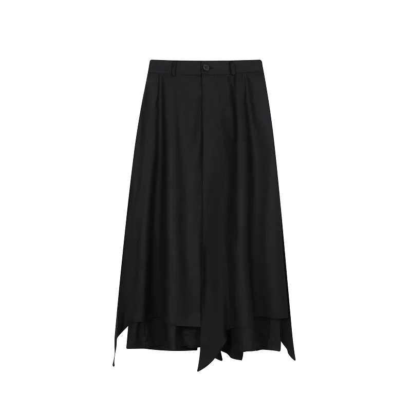 Женские и мужские брюки с широкими штанинами ENjoyce асимметричные дизайнерские